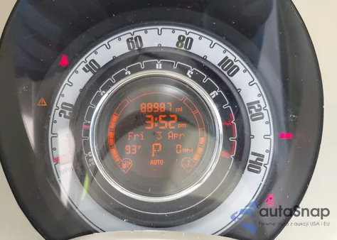 2012 Fiat 500 Lounge from USA, damaged, VIN 3C3CFFCR7CT248587